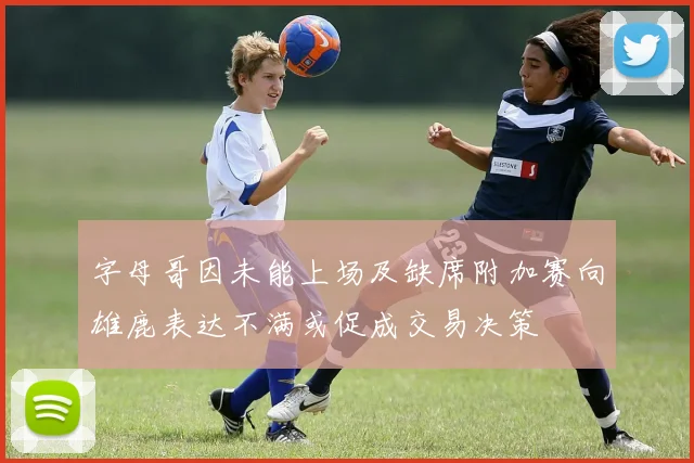 字母哥因未能上场及缺席附加赛向雄鹿表达不满或促成交易决策
